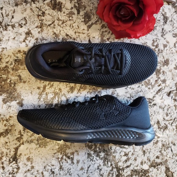 Under Armour Other - 🔥4 x Host Pick🔥NEW Under Armour Charged Pursuit 3 Men's 3024878-002 Sz 9.5 Blk